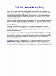 Image result for Honor Society Membership Essay