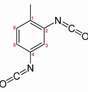 Image result for Toluene Diisocyanate ChEBI