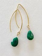 Image result for Emerald Earrings Genuine