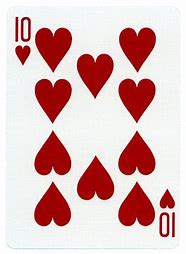 Image result for Ten of Hearts Card