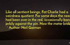 Image result for Anansi Boys Quotes