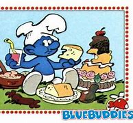 Image result for Greedy Smurf Cartoon