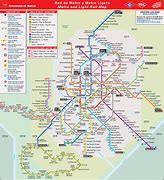 Image result for Metro Lines Map Madrid