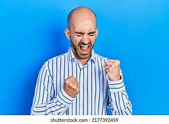 Image result for Bald Man Eyes Closed Looking Up