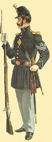 Image result for Civil War Union Infantry Uniform