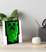 Image result for minecraft creeper pixel art