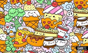 Image result for Cute Cartoon Food Wallpaper