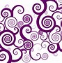 Image result for Purple Swirl Design Clip Art