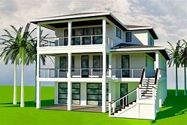 Image result for Florida Beach House Plans