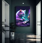 Image result for Gaming Cat Art