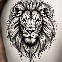 Image result for Fighting Lion Tattoo