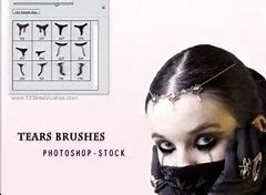 Image result for Tears Brush Photoshop