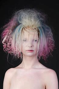 Image result for Albino Dyed Hair