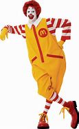 Image result for Ronald McDonald Head PNG