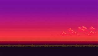 Image result for Pixel Road Horizontal Sunset