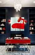 Image result for Women Home Office in Red