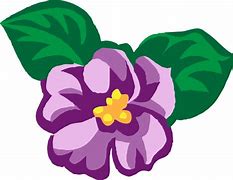 Image result for African Violet Flower Clip Art