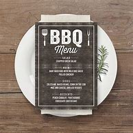 Image result for Blank BBQ Menu