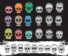 Image result for Crazy Skull Vector