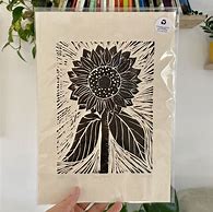 Image result for Lino Art Inspired by Fashion