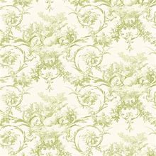 Image result for Green Toile Wallpaper