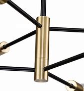 Image result for Black Brass Sputnik Chandelier