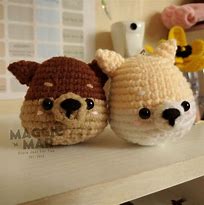 Image result for Easy Crochet Dog Keychain