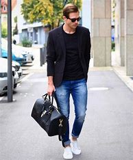 Image result for Dark Blue Blazer Men