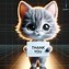 Image result for Toast Cat Thank You