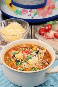 Image result for Slow Cooker Chicken Tortilla Soup