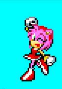 Image result for Amy Rose Pixel Art Grid