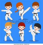 Image result for Taekwondo Kids Clip Art