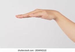 Image result for Hand Facing Down Blue