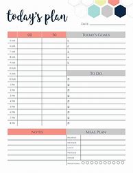 Image result for Daily Calendar Planner