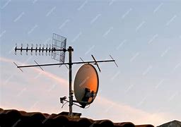 Image result for Dish Antenna Sunset