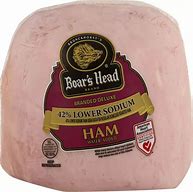 Image result for Images of Boar's Head Low Salt Ham