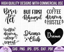 Image result for Drama Quotes SVG