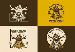 Image result for Deer Skull Icon