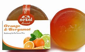 Image result for Round Orange Soap