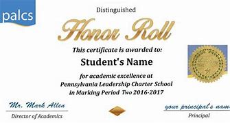 Image result for Academic Honor Roll Seal