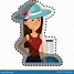 Image result for Girl Portrait Cartoon Half Body