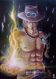 Image result for One Piece Volume 18 Poster Ace Drawing