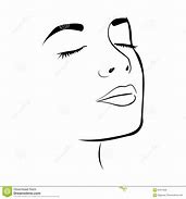 Image result for Facial Expression Side Down Eyes Closed