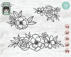 Image result for Flower Decor SVG