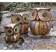 Image result for Owl Garden Ornaments Hollow