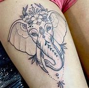 Image result for Name Tattoo On Thigh