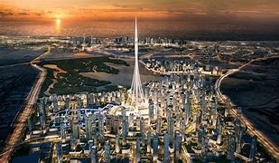 Image result for Dubai Creek Tower 1345 M 4344 FT