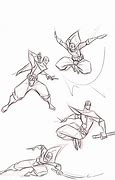 Image result for Ninja Poses Drawing