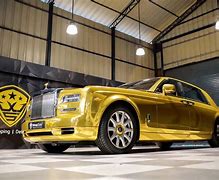 Image result for Gold Rolls-Royce Phantom