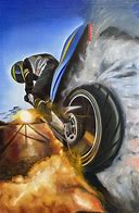 Image result for Biker Girl Painting